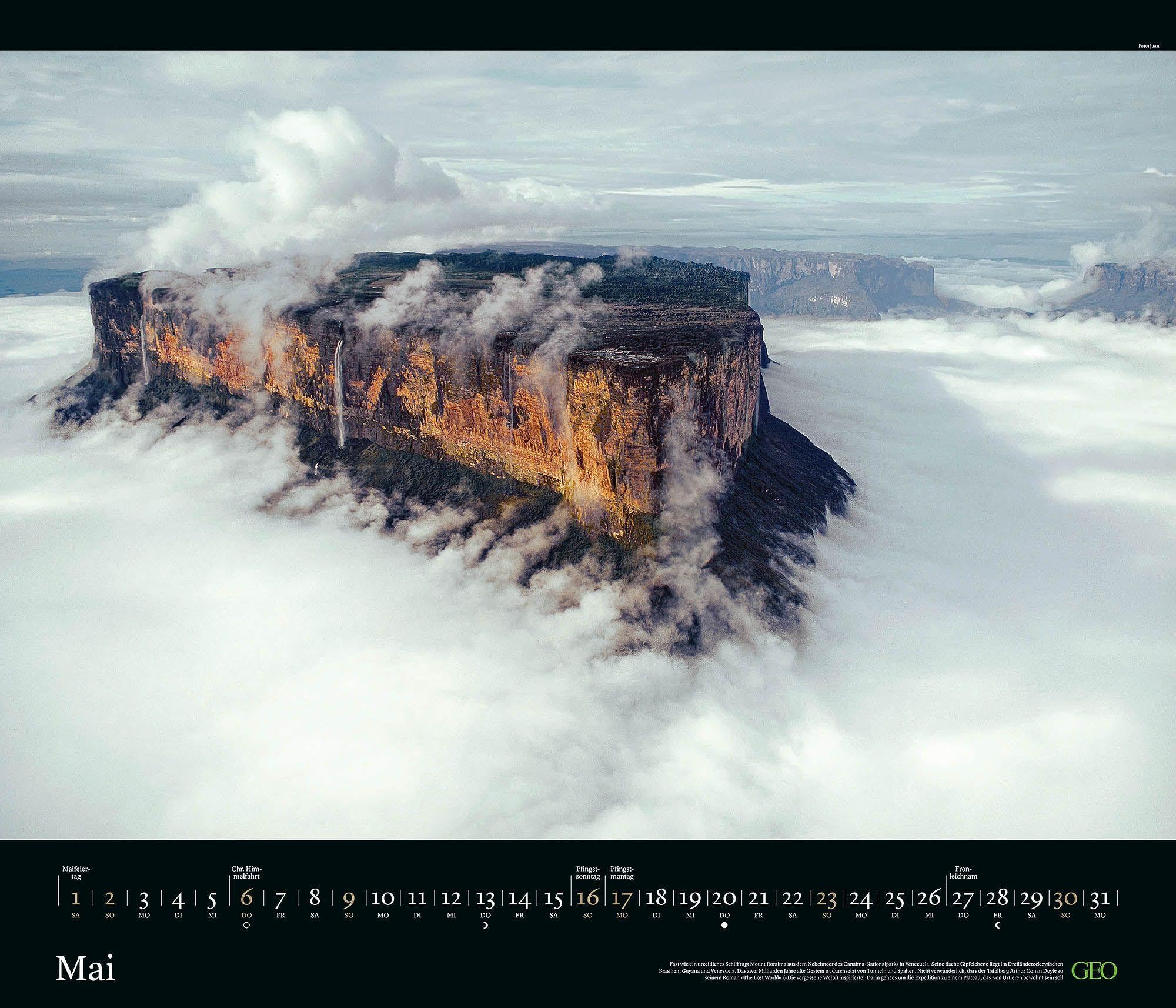 GEO Edition: Kräfte der Natur 2027: Wandkalender 70x60 cm mit 12 Naturfotografien, deutschem Kalendarium, Spiralbindung und Postkarten | Wandkalender 70x60 cm mit 12 Naturfotografien, deutschem Kalendarium, Spiralbindung und Postkarten