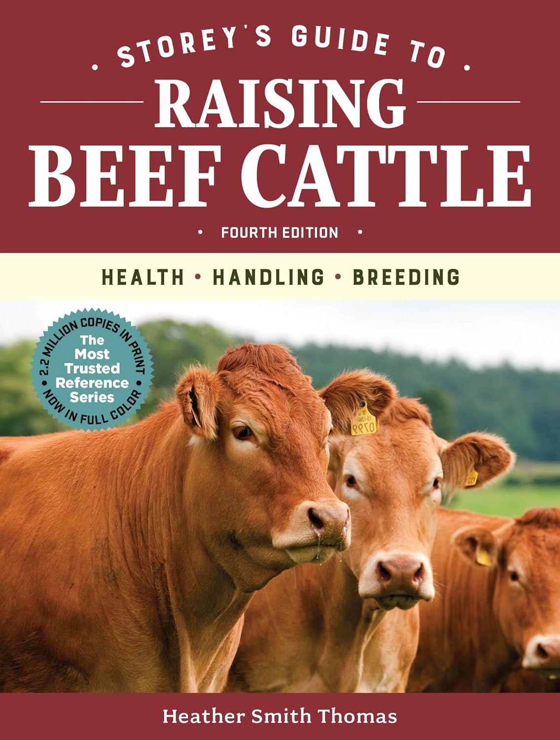Cover of Storey’s Guide to Raising Beef Cattle, fourth edition