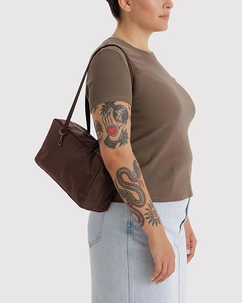 BAGGU レディース ナイロン ボウラーバッグ - 2