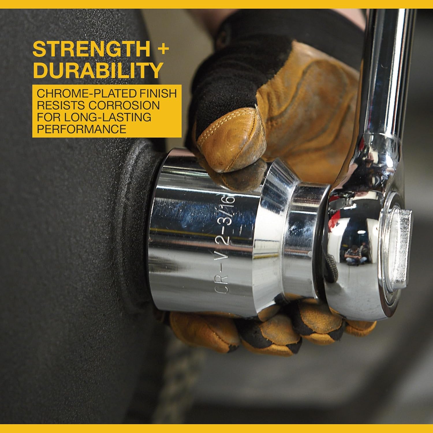 Klutch 21-Pc. Jumbo 1in.-Drive Socket Set