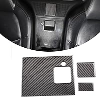 Vista 8 de Adhesivo de fibra de carbono suave 3D para asiento trasero de automóvil, panel decorativo para Mazda MX-5 NC RF Miata 2009 2010 2011 2012 2013 2014