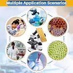 2000X Compound Microscope for Kids Adults: Microscope for Biology Education | 100X-2000X Microscope Kit for Student Beginner, with Microscope Slides Set & Phone Adapter, School Lab Home Education