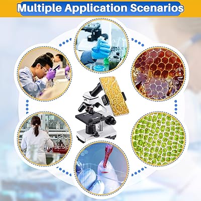 Kids Microscope Sedumic Compound Microscope 40X-2000X For Students
