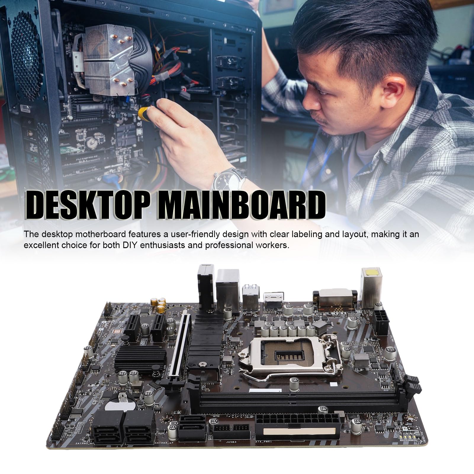 Amazon.co.jp: Acogedor B460M コンピュータマザーボード、インテル第