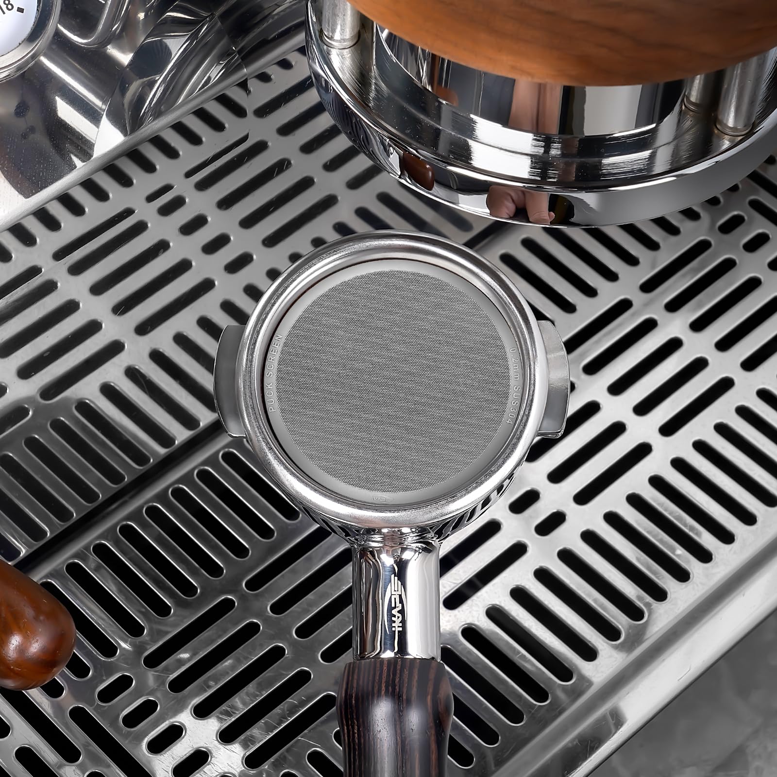 Amazon.com: IKAPE 53.3mm Espresso Puck Screen, 0.2mm Thickness