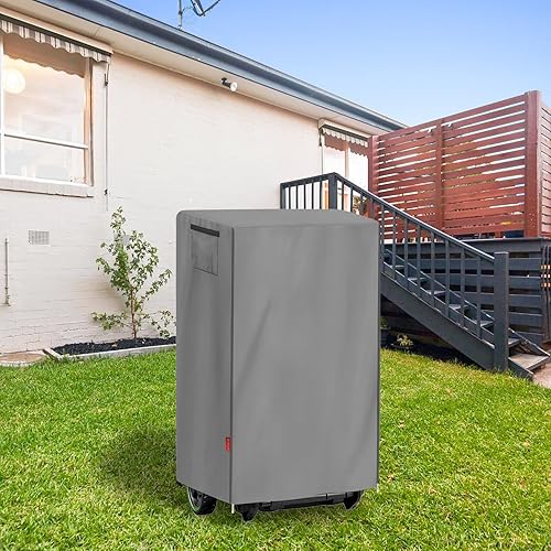 Miniatura 7 de Cubierta para cortacésped, cubierta de almacenamiento inalámbrica para cortadora de césped impermeable, se adapta a cortacésped plegable de 20