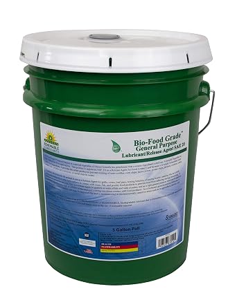 Renewable Lubricants Bio-Food Grade SAE 20 General Purpose Lubricant, 5 Gallon Pail