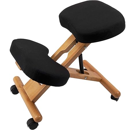 Amazon Co Jp バランスチェア 姿勢改善 猫背対策 プロポーションチェア 耐久性抜群 姿勢矯正 子供から大人まで使える 高さ調整可能 スタイルアップに キャスター付 オシャレ 学習椅子 黒 文房具 オフィス用品
