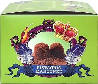 Monty Bojangles Pistachio Marooned Cocoa Dusted Truffles, 150g Gift Box (Choose from 9 flavours)