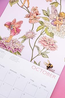 Flower Fairies Wall Calendar 2026 (Art Calendar)