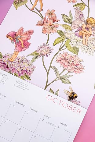 Flower Fairies Wall Calendar 2026 (Art Calendar)
