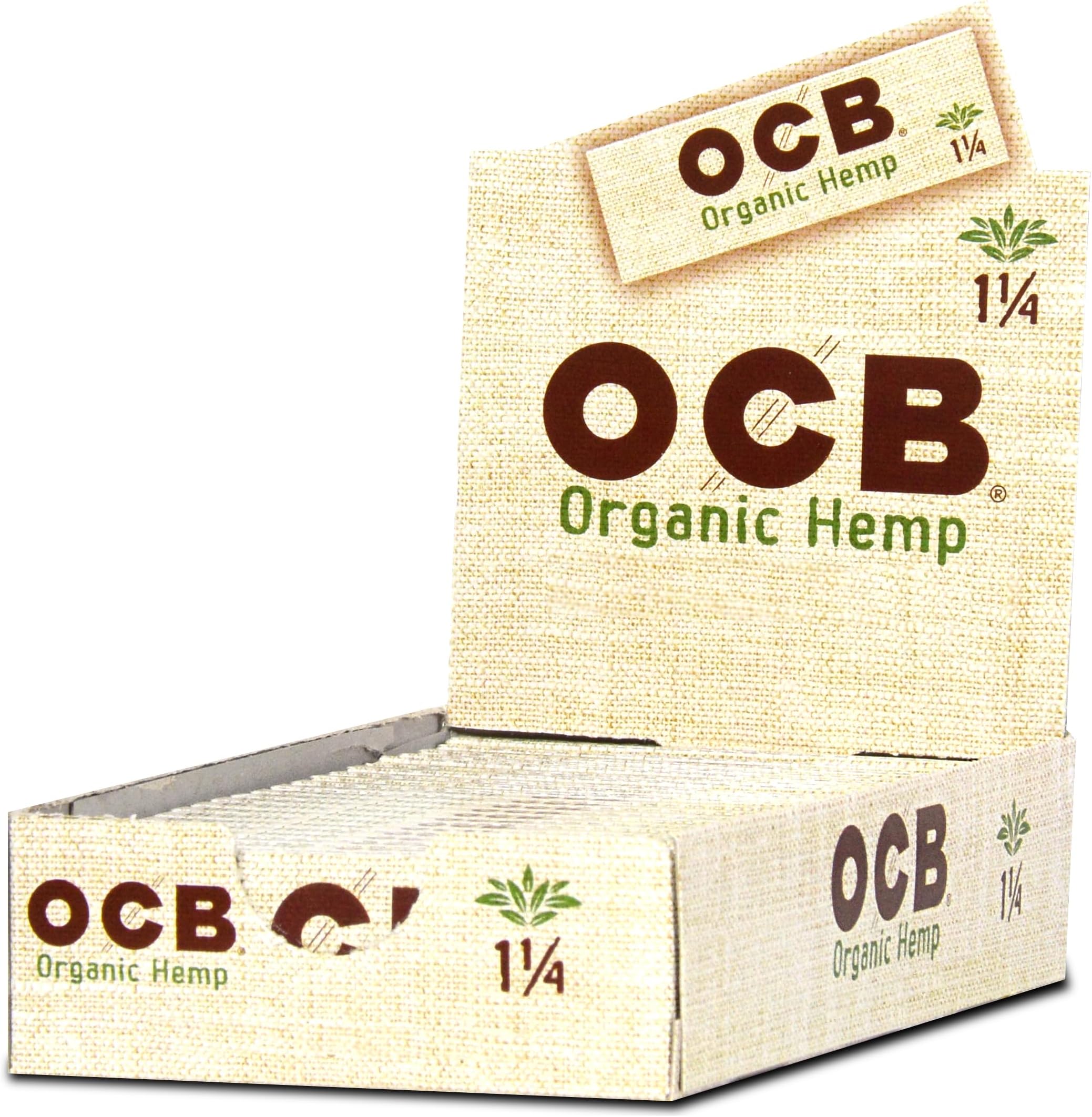 Organic Rolling Papers 1 1/4 79mm (24 Booklets)