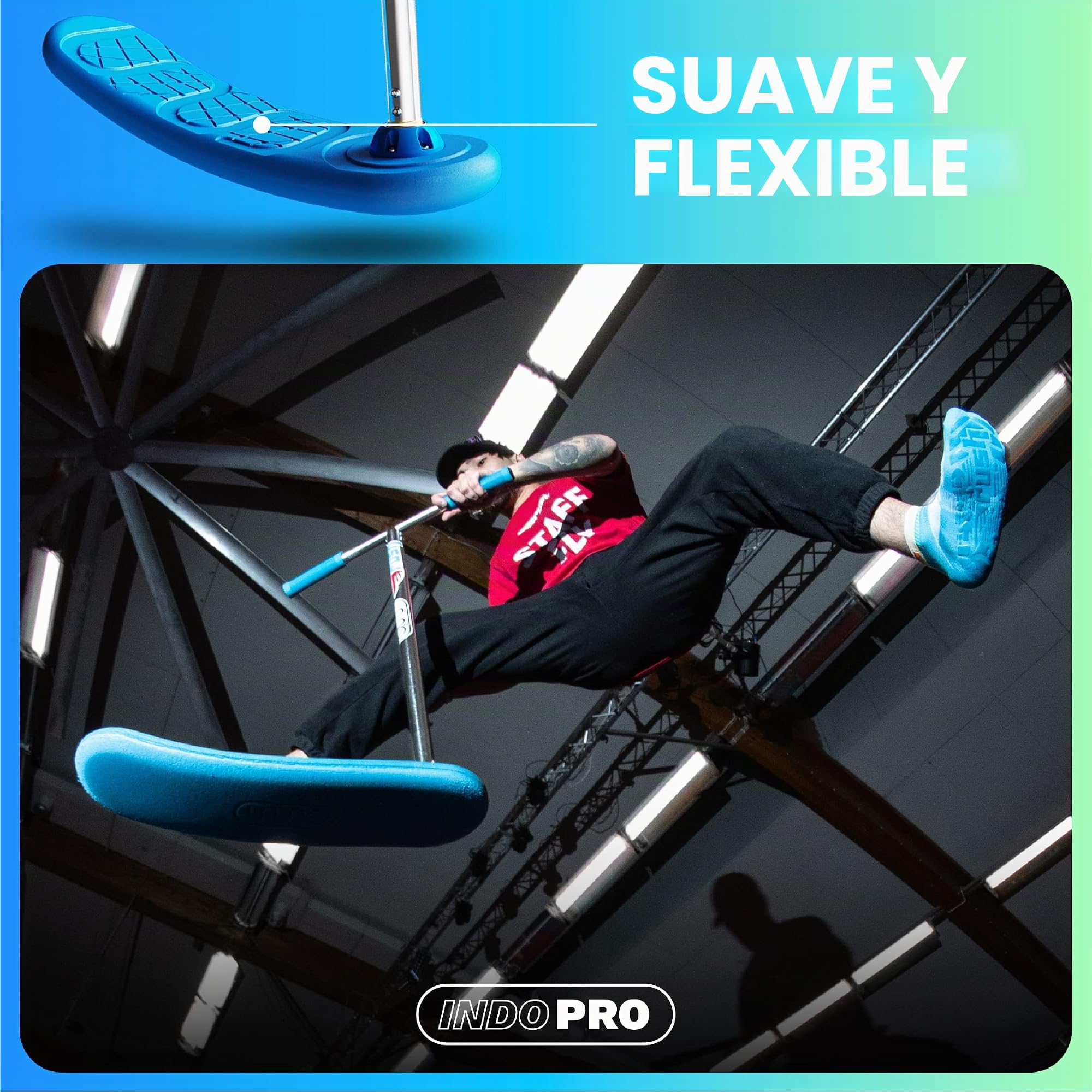 Indo Bug - Trampolín Scooter 2021, Azul