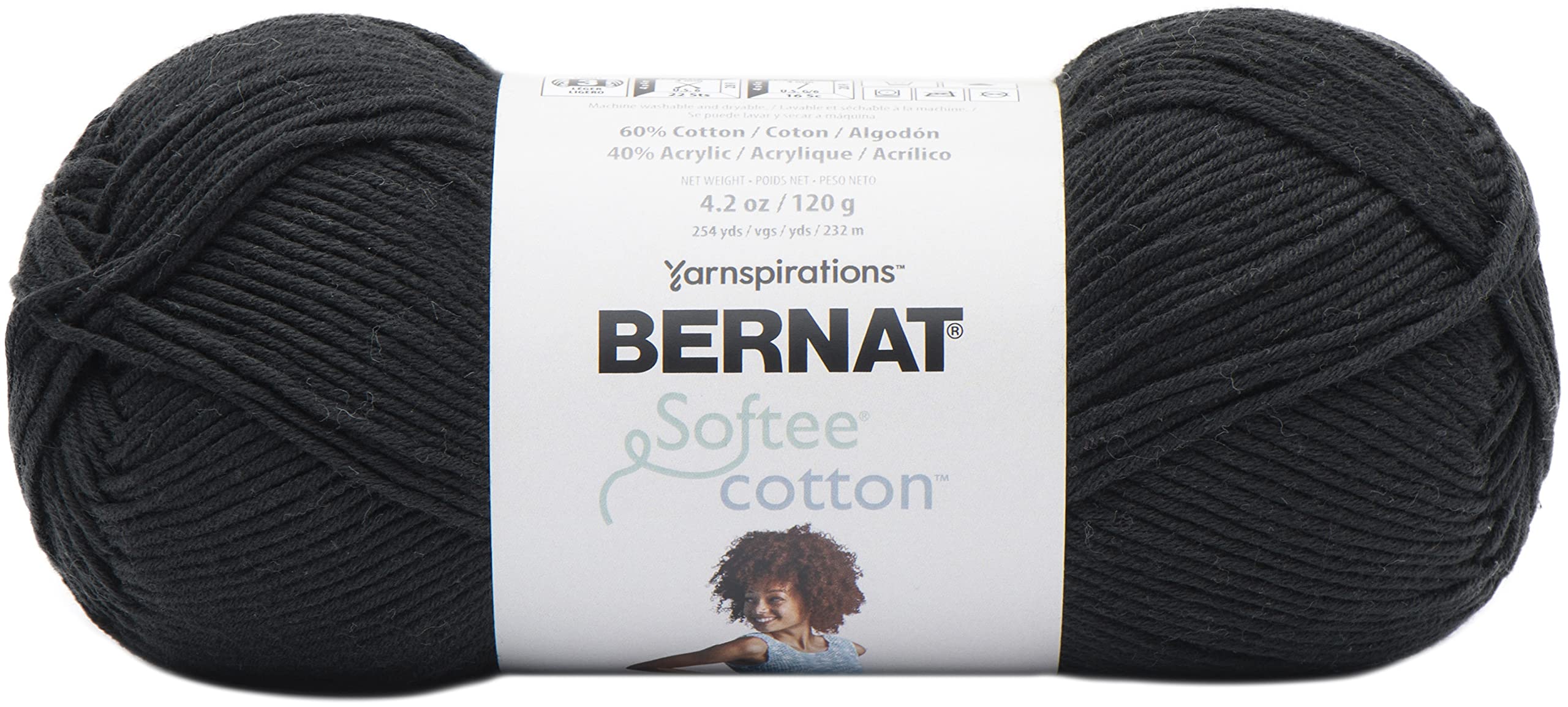 BER Softee Cotton 120G Schwarz