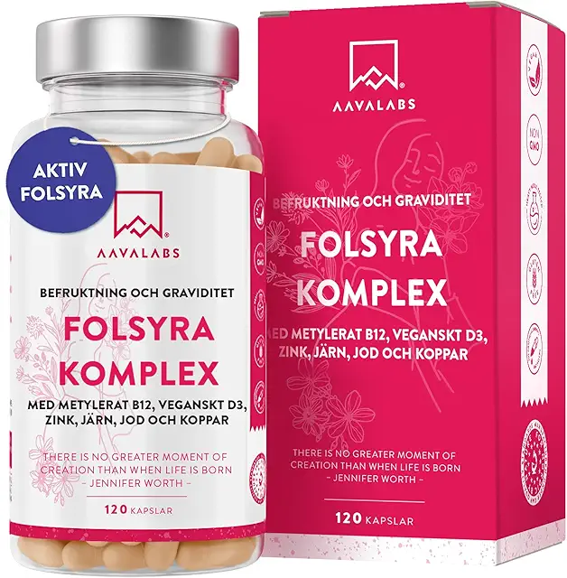 Folic Acid & Prenatal Vitamins for Pregnancy & Breastfeeding | 400mcg