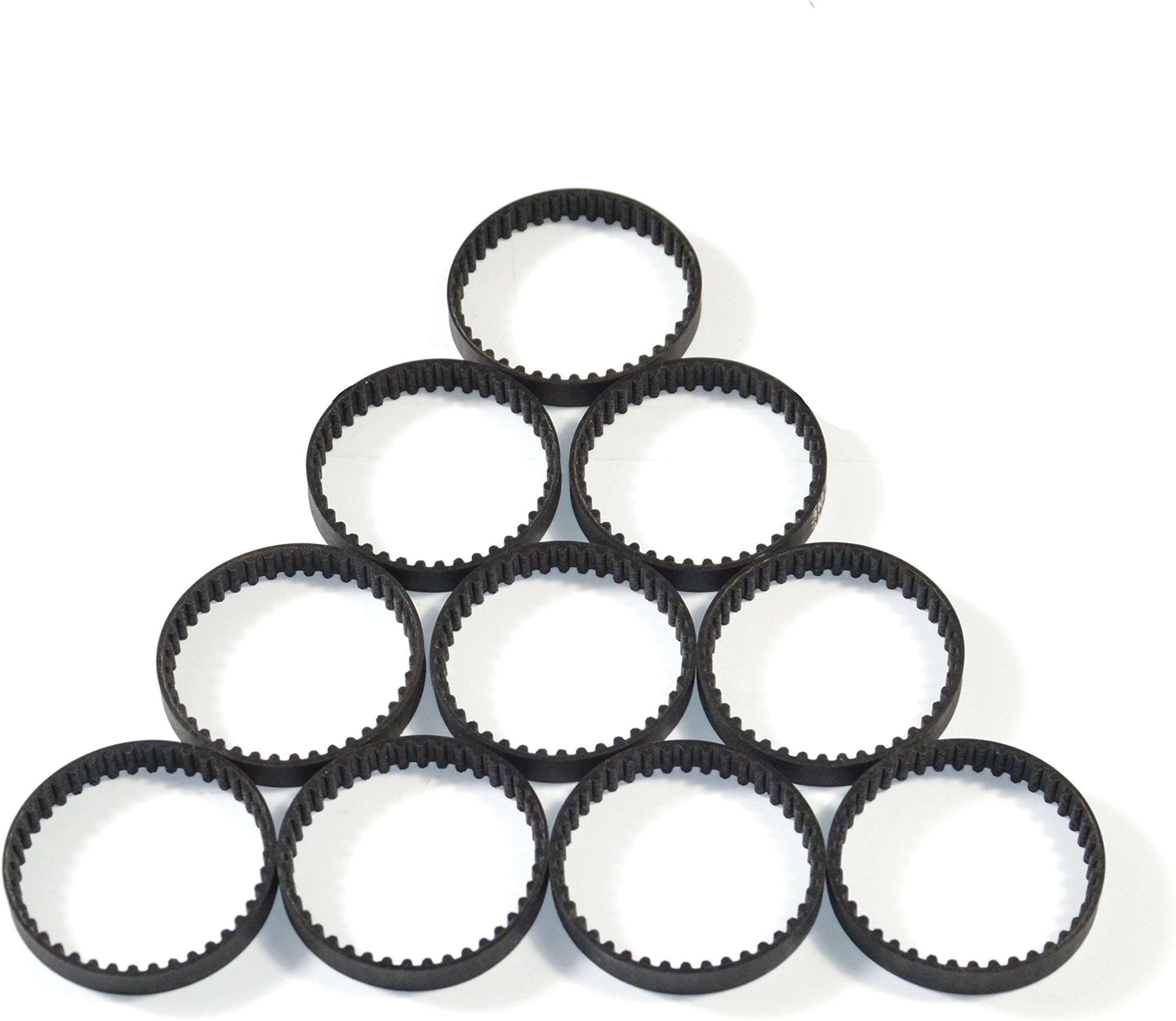 192-3M-6 Endless HTD3M Belt 192mm Length 64 Teeth 3M Synchronous Belt 3mm Pitch 6mm Width HTD3M Closed Loop Timing Belt Pack of 10pcs