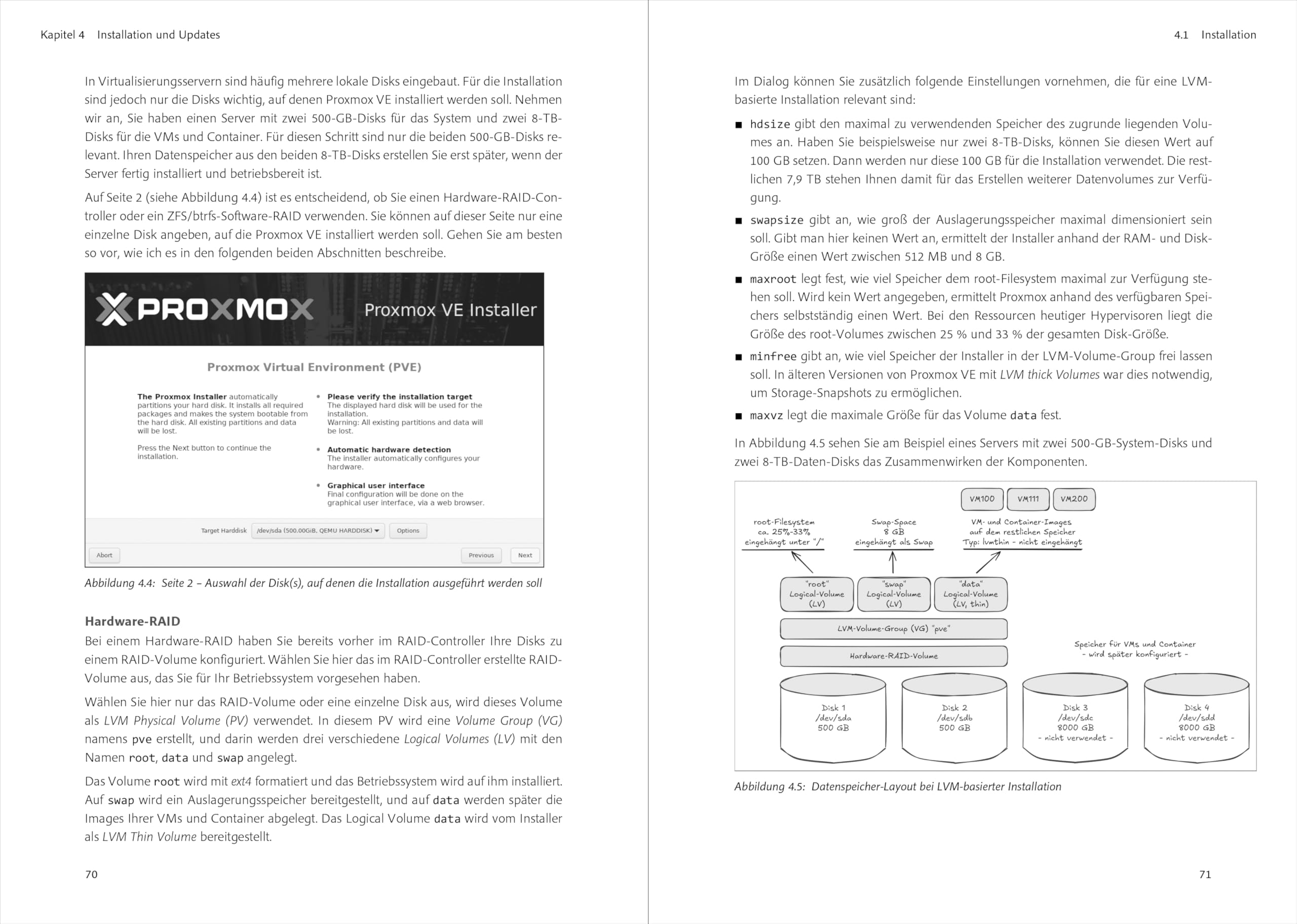 Proxmox VE: Das umfassende Handbuch. Virtualisierte Umgebungen aufbauen und administrieren – für stabile Infrastrukturen