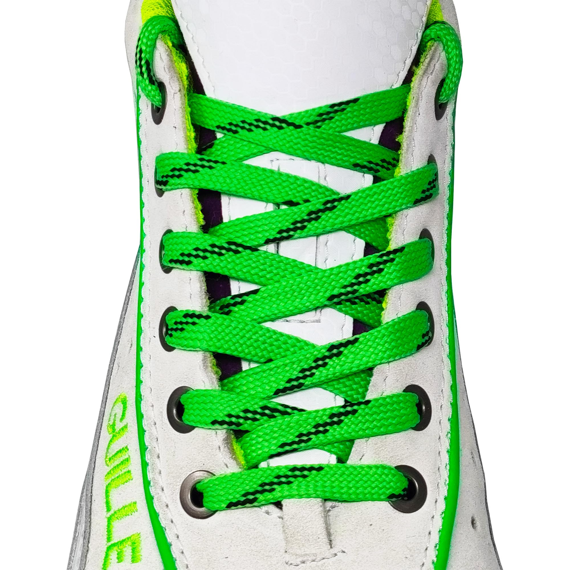 Cordones planos profesionales para hockey 3 m - 118in resistentes