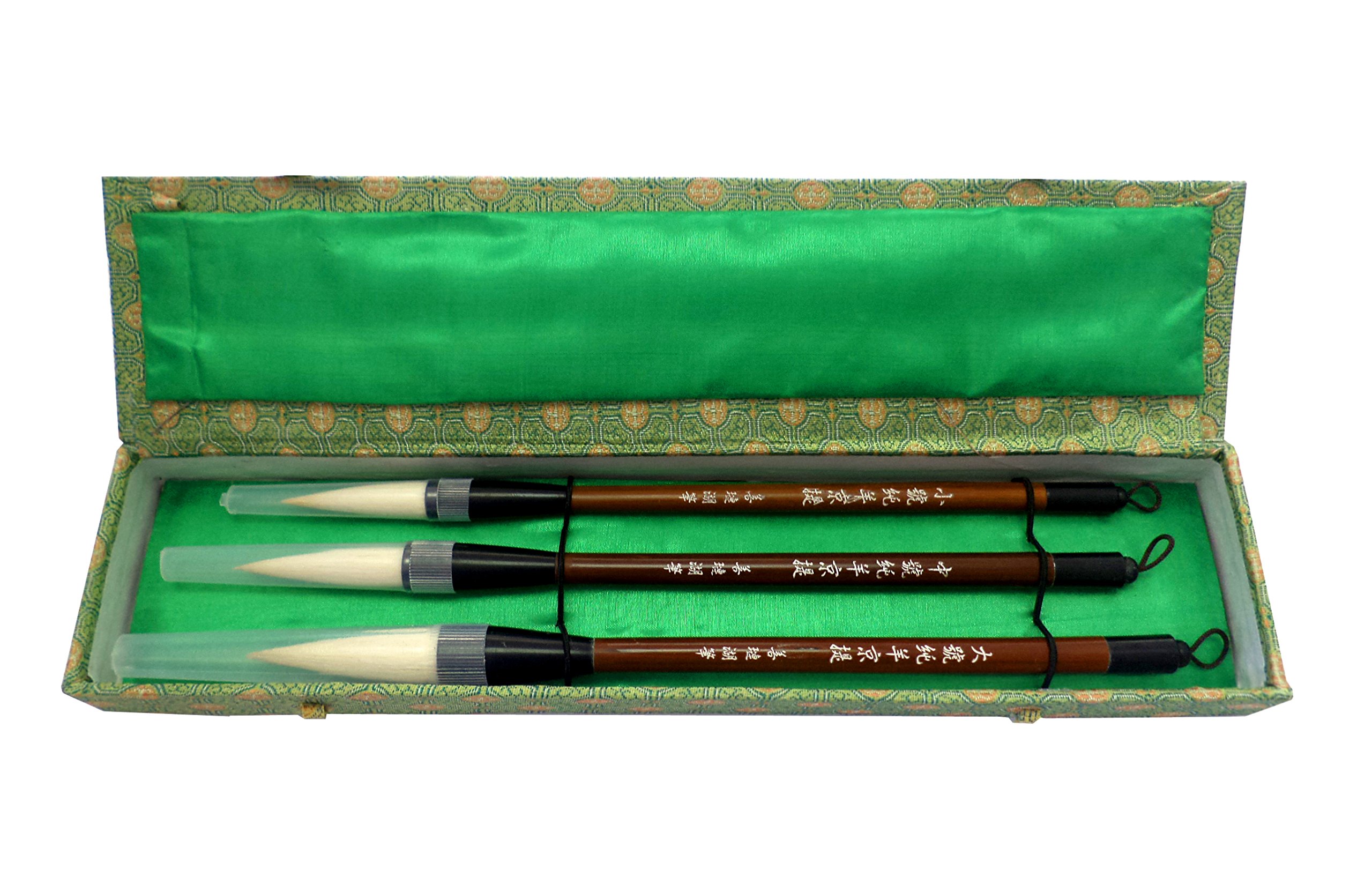 Amazon.com: Art Advantage Brush Set White Goat Sumi 3pc, Chinese