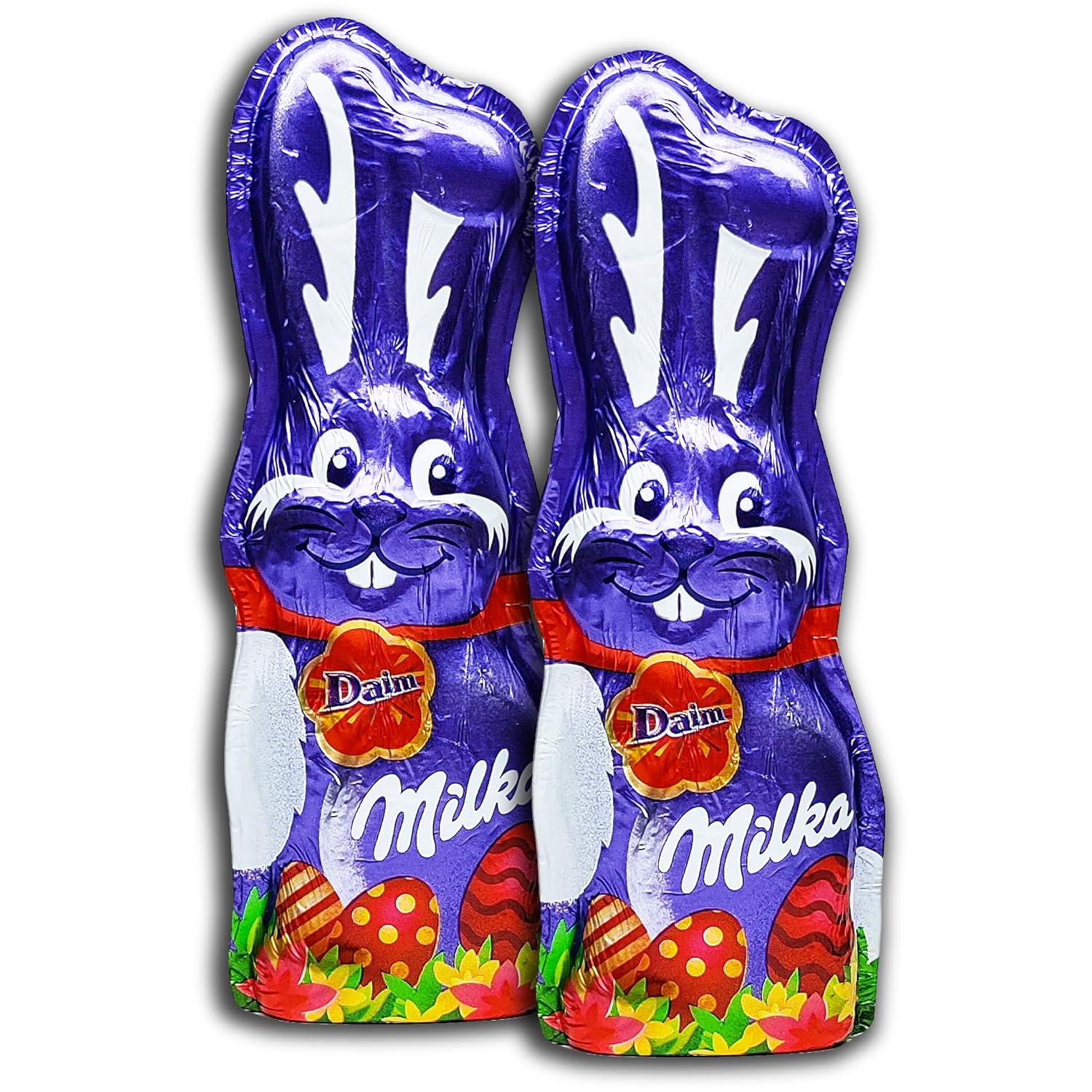 Wie Viele Kalorien Hat Ein Milka Osterhase 2 er Set Milka Schmunzelhase Osterhase Hase Daim 2 x 45g : Amazon.de
