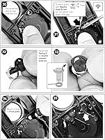 Vista 9 de DEVMO Compatible con DIY Lightnes Classic Retro Holga Lomo Recesky TLR Cámara 1.378 in Film Twin Lens Reflex Kit