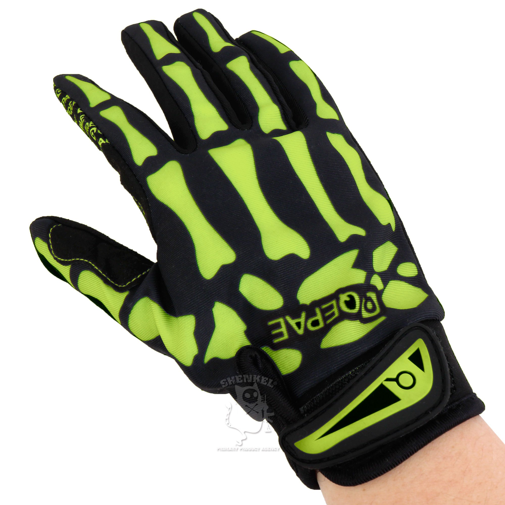 Amazon.co.jp: スケルトン グローブ 骨 スカル ボーン 長指 手袋