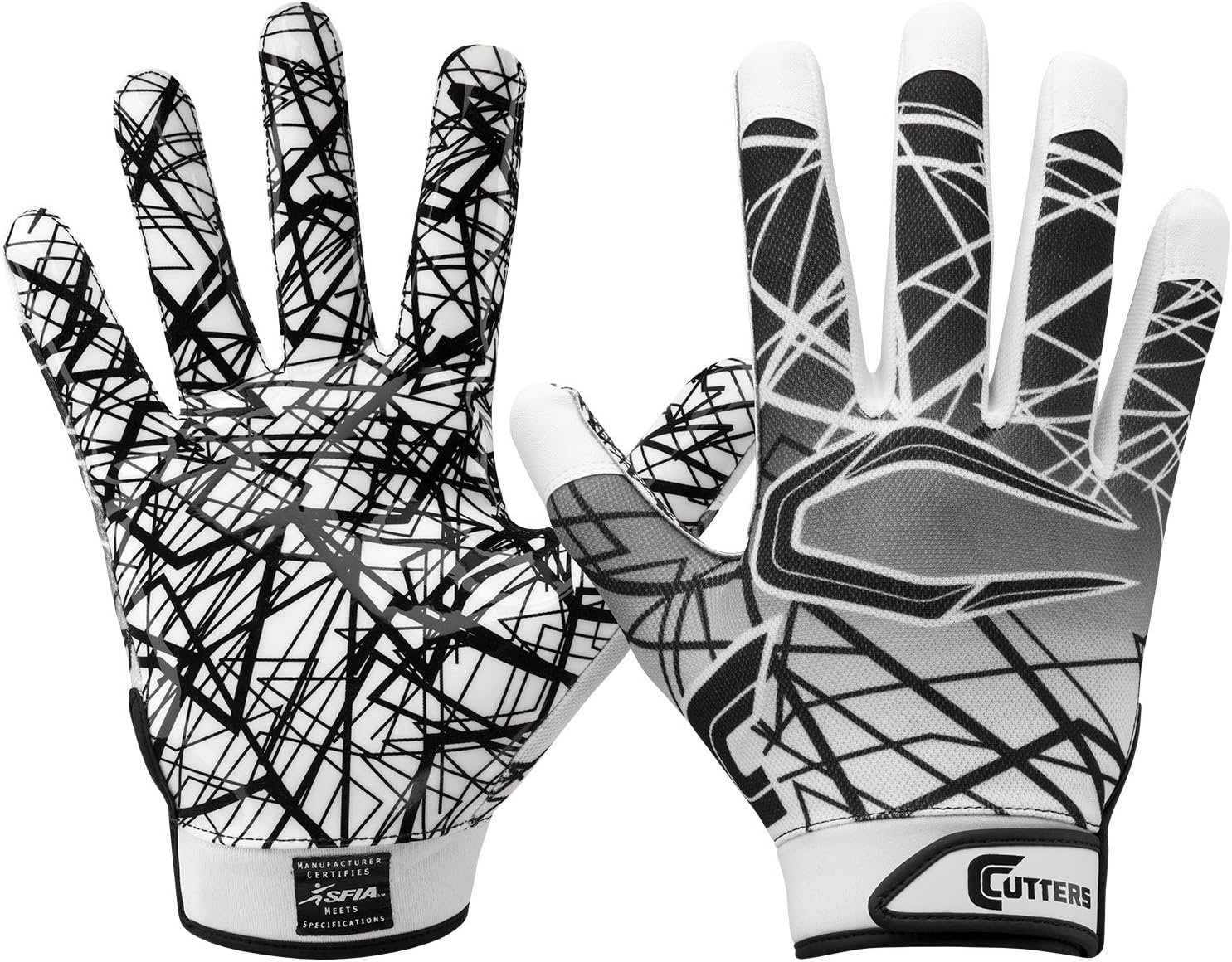 Cutters Game Day No Slip Football Gloves Deportes y