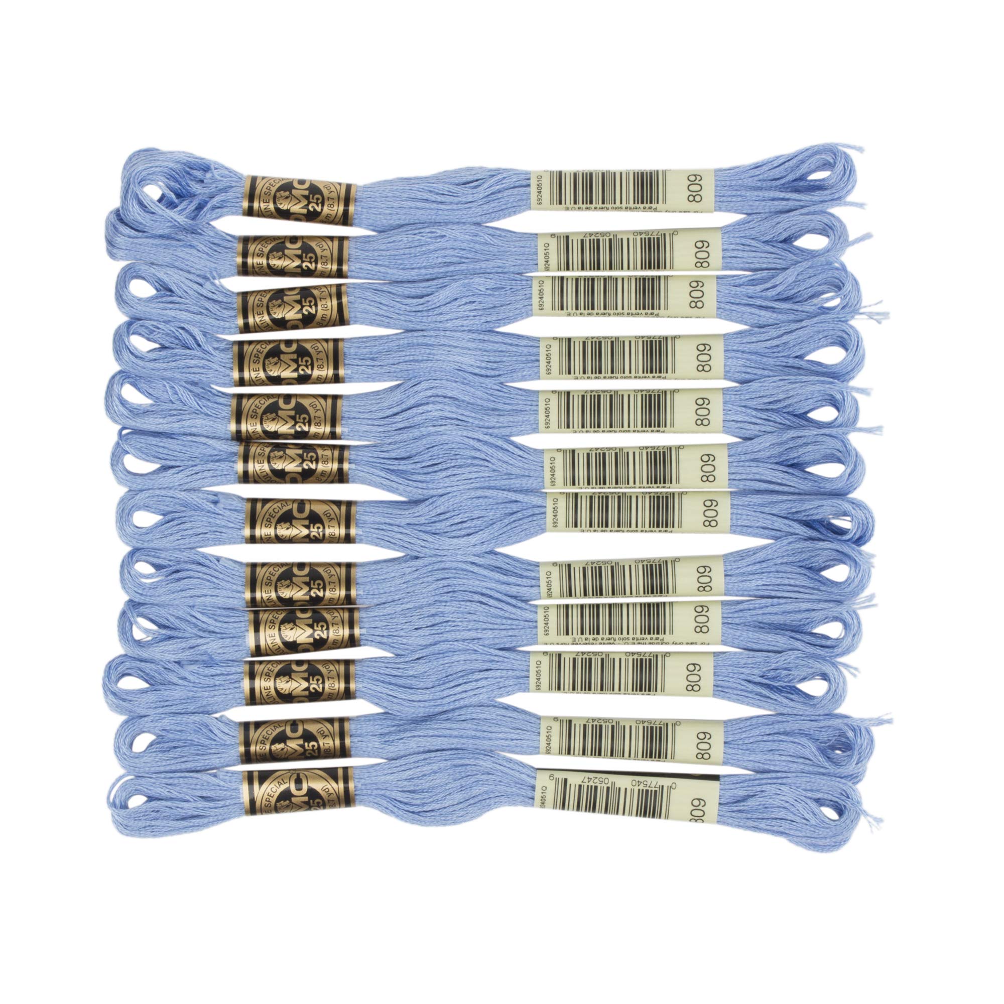 DMC 6-Strand Embroidery Cotton Floss, Delft Blue
