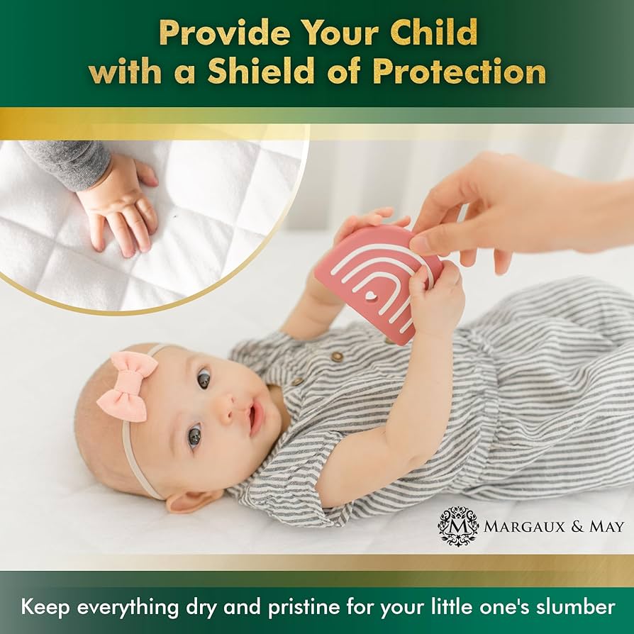 Guardmax Jersey Knitted Cot Size Zippered Mattress Encasement - Waterproof & Bed Bug Proof Mattress Protector - Comfortable, Soft, And Noiseless Zippered Bedding - Dust Mite Proof (33 X 75 X 10