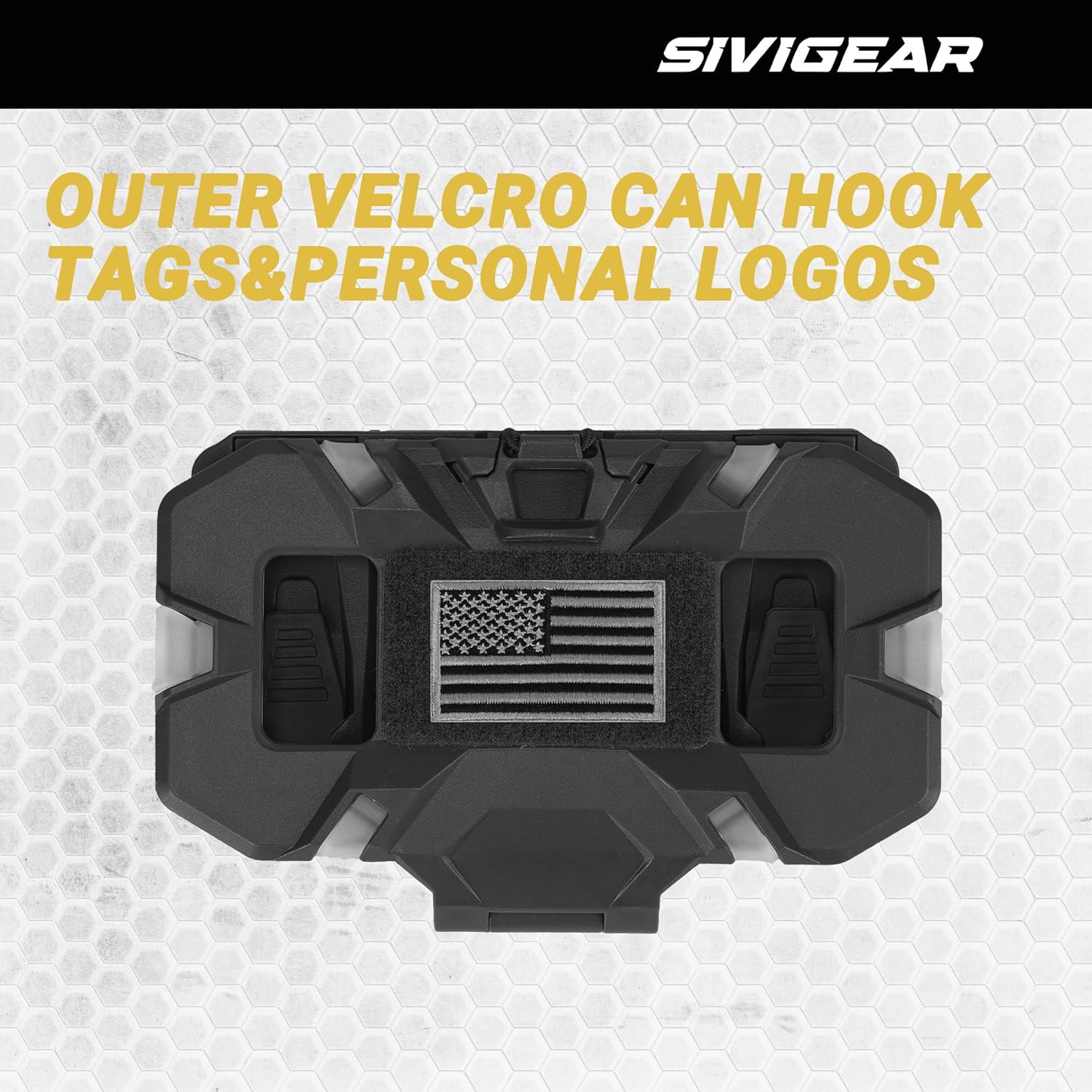 Tactical Molle Phone Holder for Plate Carrier Vest, Quick Release & Adjustable Phone Mount, Compatible with 4.7-6.7 inch Smart Phones, Durable Tactical Accessories for Outdoor Enthusiasts