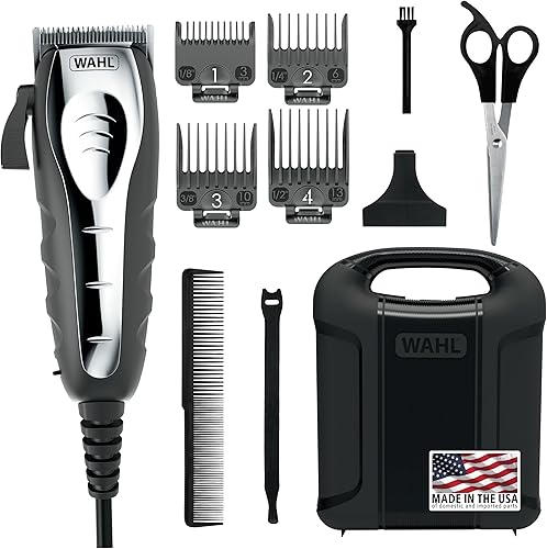 Wahl USA Quiet Pro - Cortaúñas para perros con cable para aseo  Kit de aseo eléctrico compacto de alta resistencia para perros, gatos, mascotas,