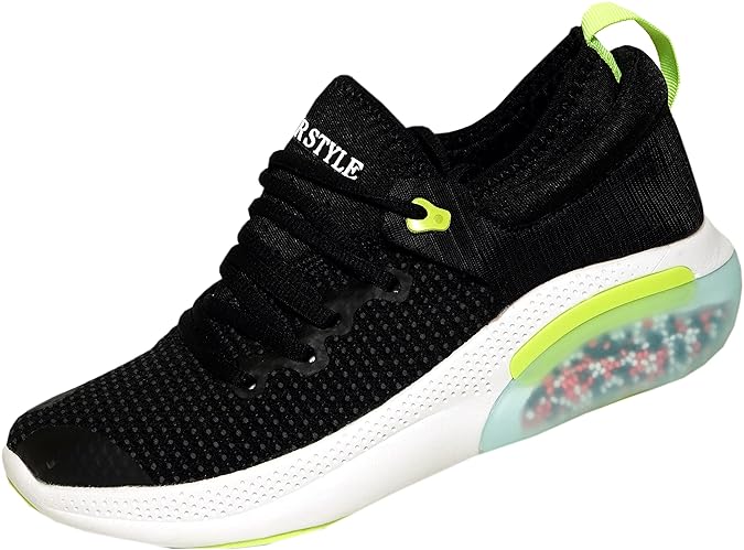 Buy Air Style Sports Running Shoes for Men's Black at Amazon.in