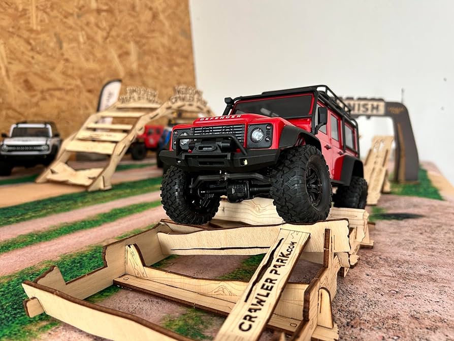 ラジコン用クローラー障害物４点セット 1/18 1/24 WPL RC 等 ラジコン用クローラー障害物4点セット 1/18 1/24 WPL RC 等 楽天