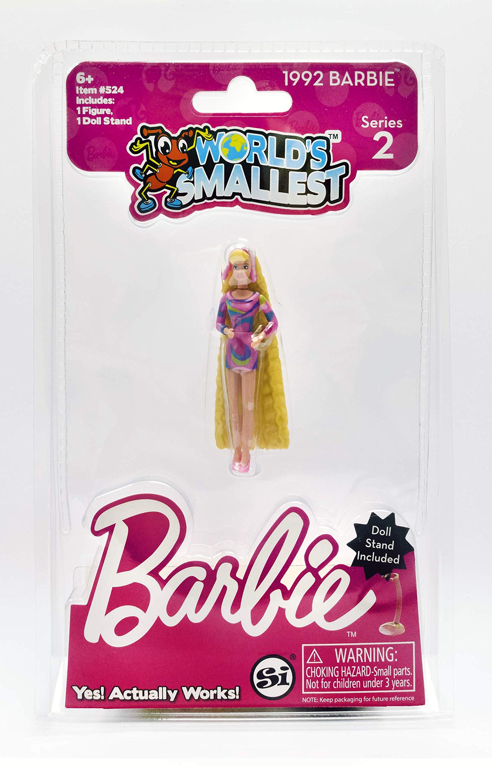 Amazon.com: World's Smallest Barbie Series 2 Totally Hair