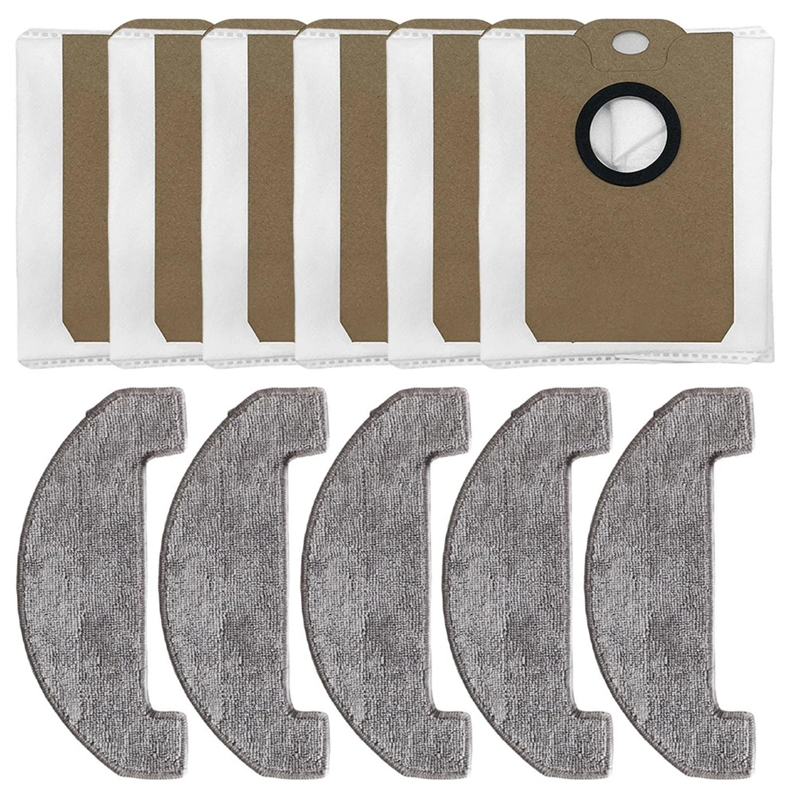 Accessoires aspirateur robot kit de serpillière microfibre et sacs à poussière BPMIO B15