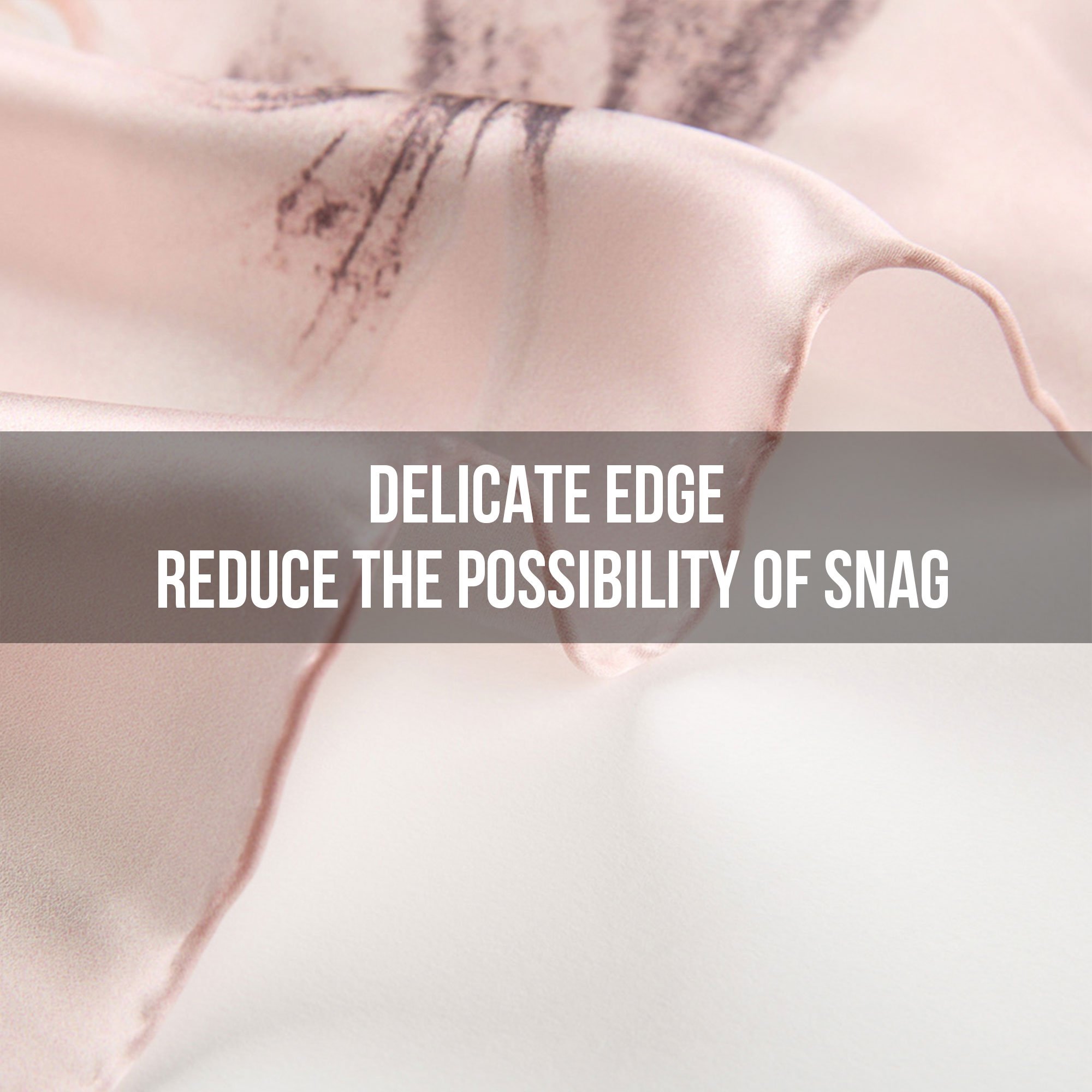 STORY OF SHANGHAI Sciarpa di 100% Seta da Donna Foulard Chiffon con Fantasie Orientale Semi-Trasparente