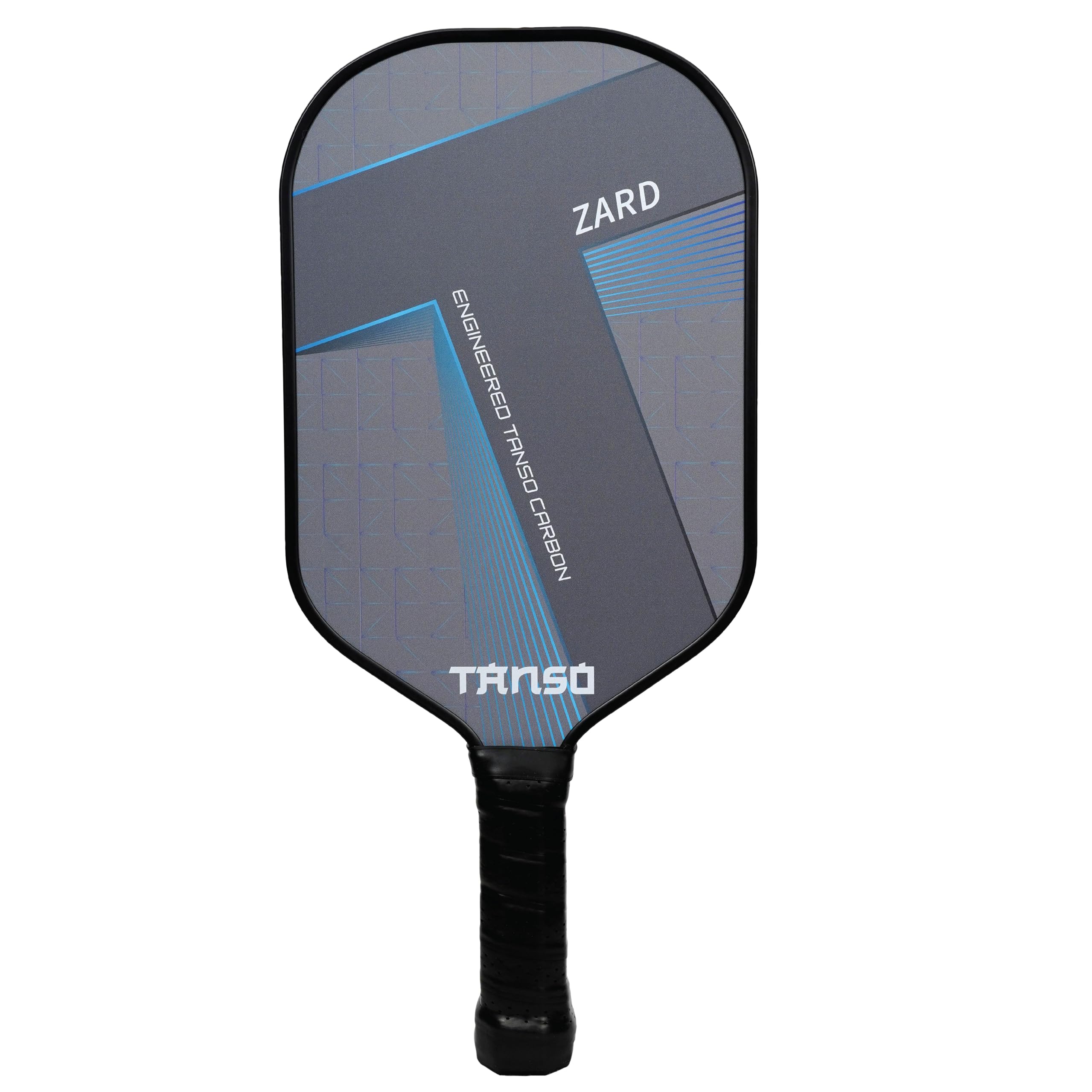 TANSO ZARD Graphite Pickleball Paddle with Free Full Racquet Cover (Roughened Carbon Fibre Surface Pickleball Paddle, 16mm Thick Honeycomb Core, Elongated 419mm for Maximum Power) (Frost) (B0D9NJNB51) Amazon Price History, Amazon Price Tracker