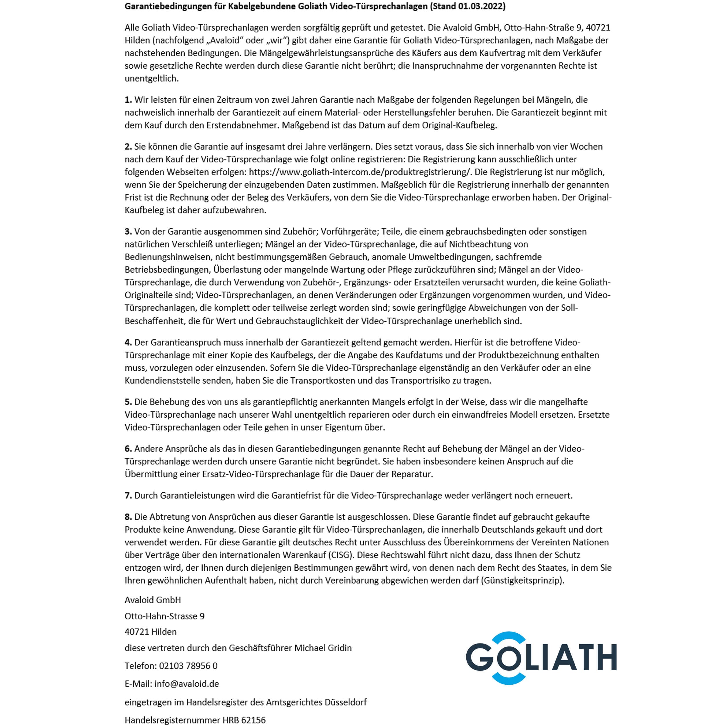 Goliath Hybrid | IP | Full-HD Video Türsprechanlage | App | 1-Fam | 2 x Full-Touchscreen 25,4 cm (10") | Aluminium Aufputz Türstation | 180° Ultra-Weitwinkel | AV-IPS-119