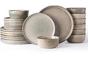 AmorArc Stoneware Dinnerware Sets: Unparalleled Durability Meets Aesthetic Charm