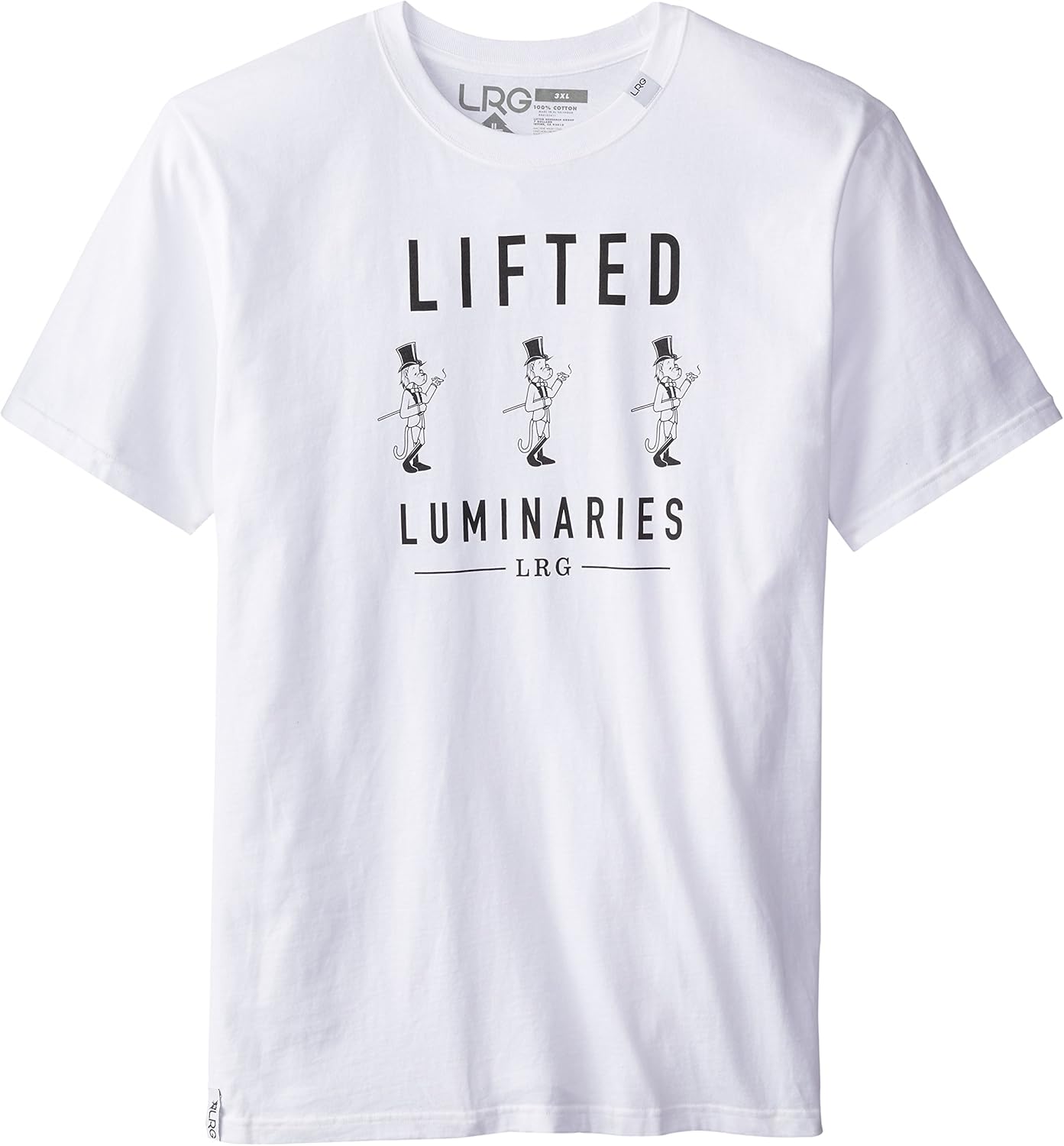 LRG Men's Big-Tall Lifted Luminaries T-Shirt Big and Tall