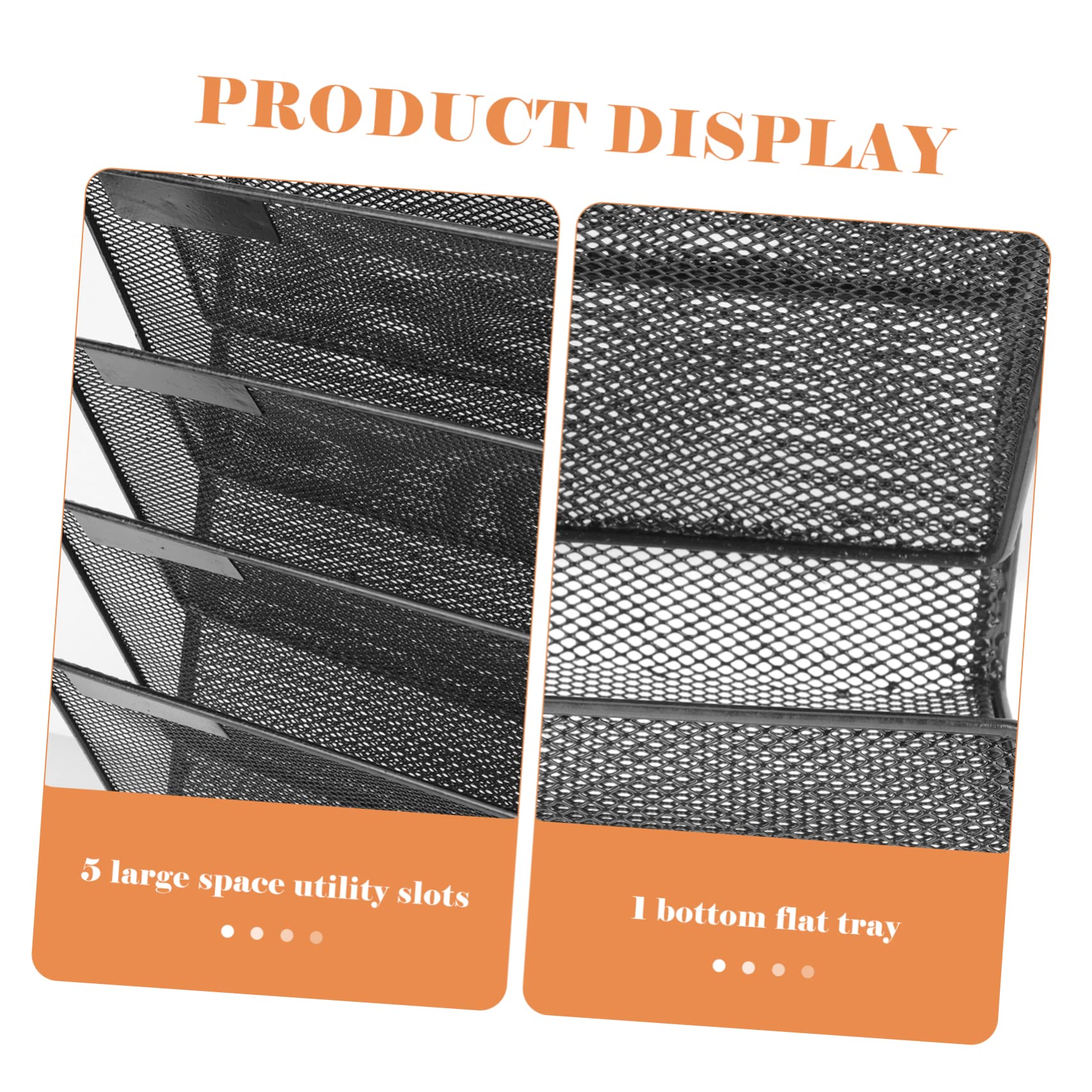 NUOBESTY Organisateur De Documents Muraux Maille Support à Fichiers Multifonctionnel à pour Bureau Et Maison Rangement Pratique pour Documents Et Magazines