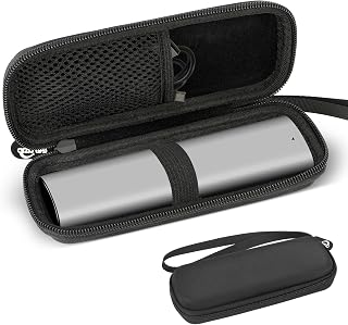 Gelozid M.2 NVMe SSD Enclosure Case for NVMe Enclosure Adapter, Such as SSK, UGREEN M.2 NVMe SATA SSD Enclosure, Shockproof and Protect Your External Drive On The Go