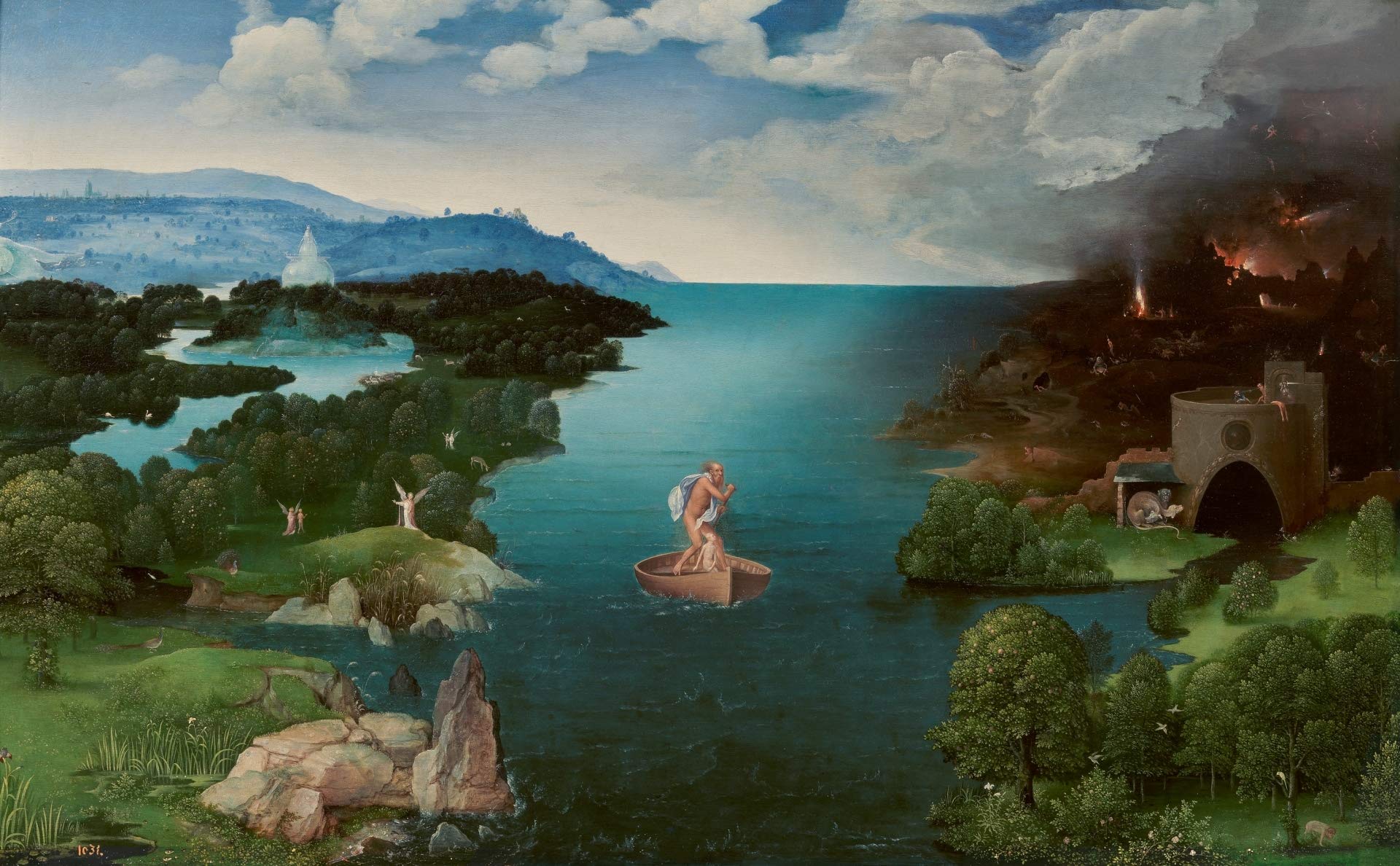 Cuaderno Museo del Prado "El paso de la laguna Estigia-Patinir"