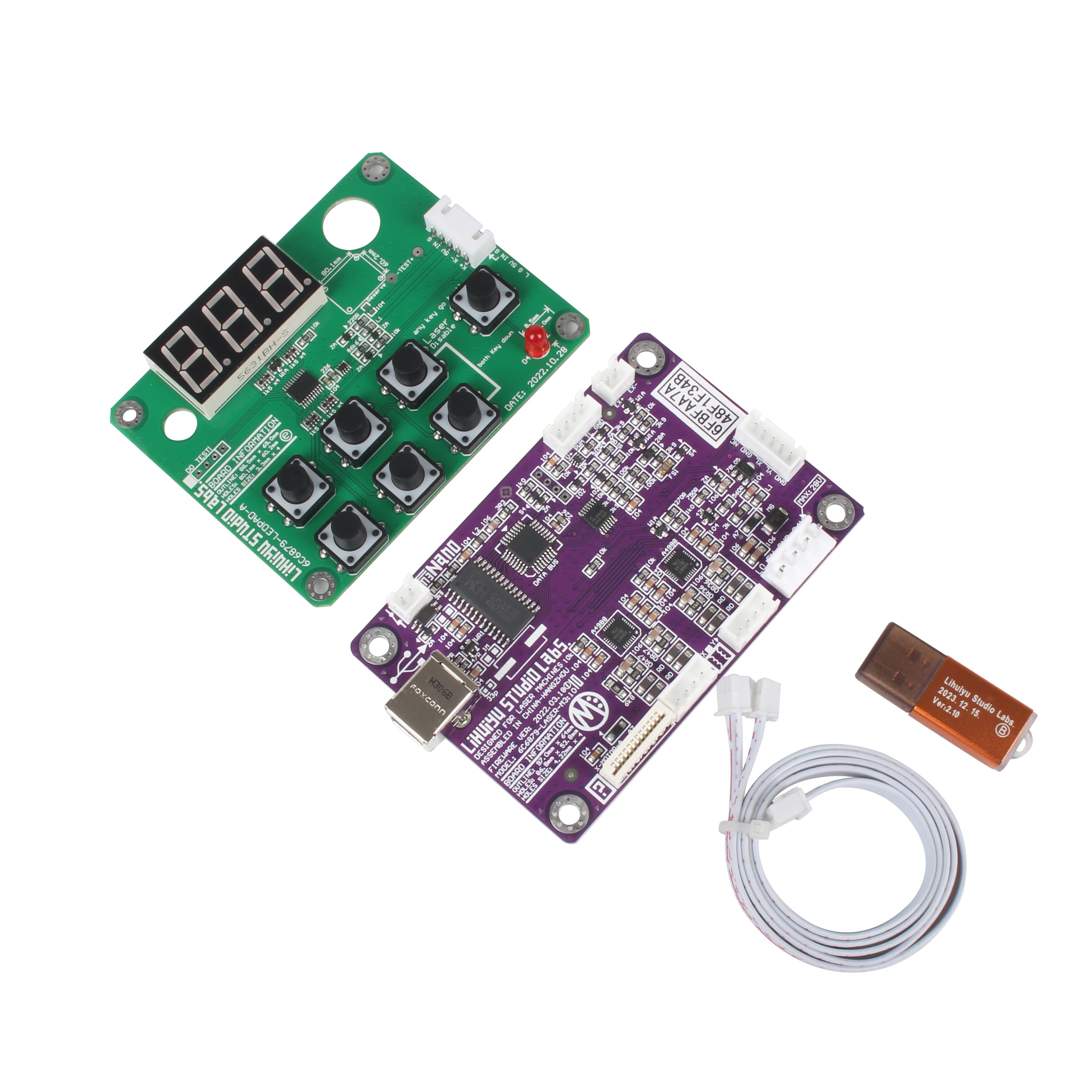 uranページ Amazon.com: XUNKUANER LIHUIYU CO2 Laser Controller Update M3