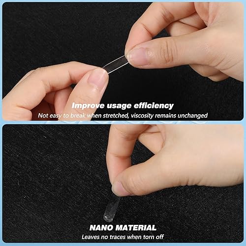 Miniatura 3 de 320 puntos adhesivos de doble cara, puntos transparentes de museo, tachuelas adhesivas extraíbles para colgar en paredes de globos, manualidades,