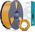 SUNLU SUNLU PLA Plus 3D Printer Filament, Dimensional Accuracy +/- 0.03 mm, 2.2 lb Spool (1.75 mm), Gold, Plate+Gold, 1kg (1kg)