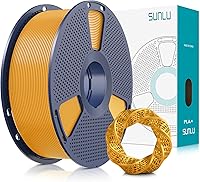 Vista 58 de SUNLU - Filamento PLA Plus 1.75mm Negro 1KG, Filamento para impresora 3D enrollado cuidadosamente 1.75mm, PLA+ 1000g, precisión dimensional de +