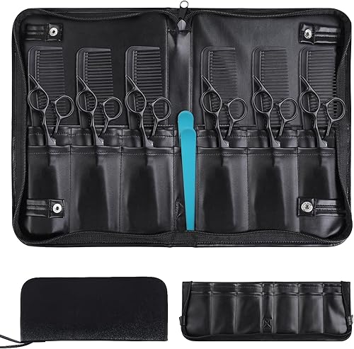 Estuche para tijeras de corte de pelo, estilista para peluqueros, estuches de tijeras para estilistas, estuche de tijeras para estilistas, estuche