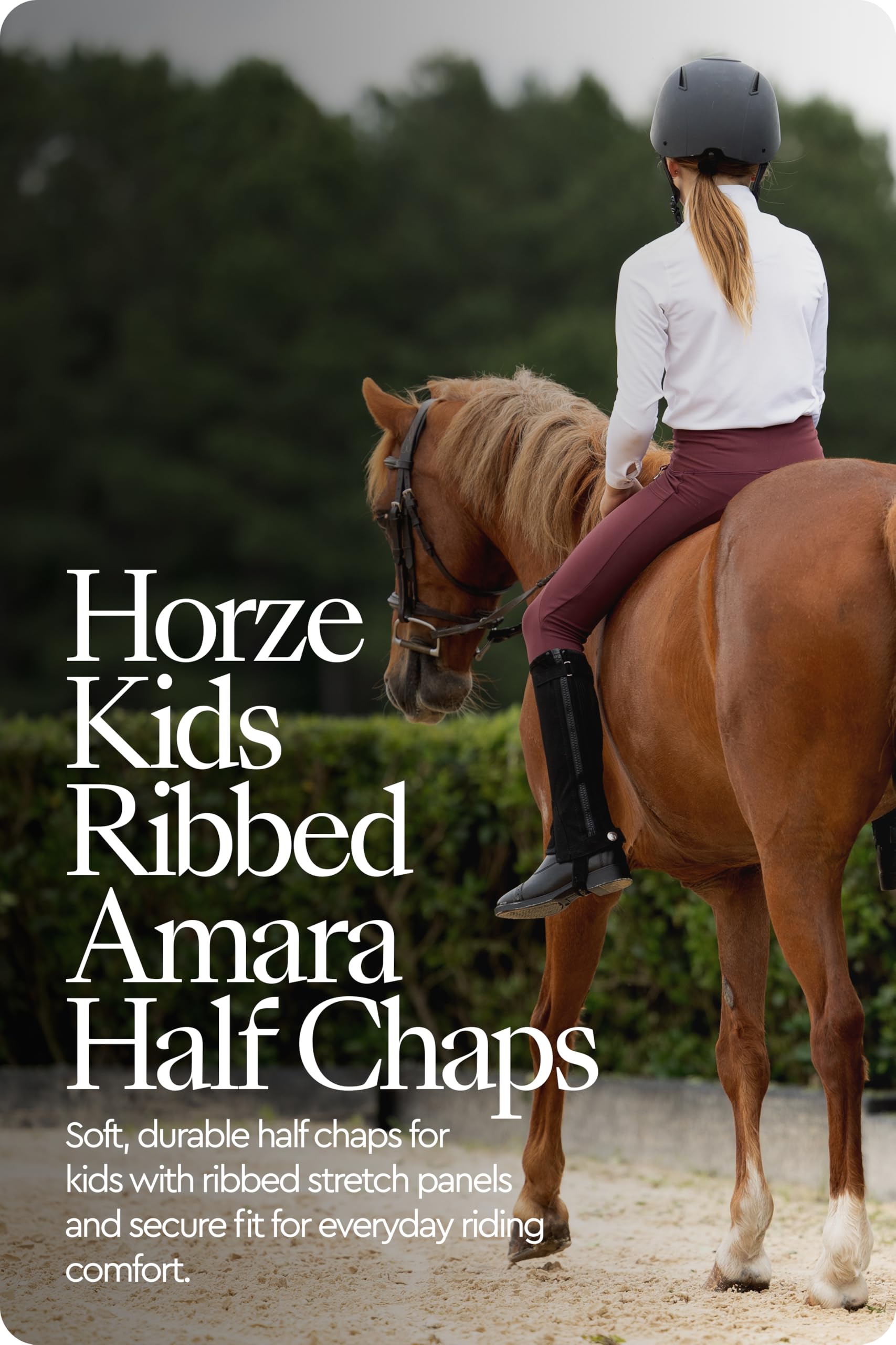 HORZE Kinder Reitchaps Amara, Chaps Reiten Mädchen