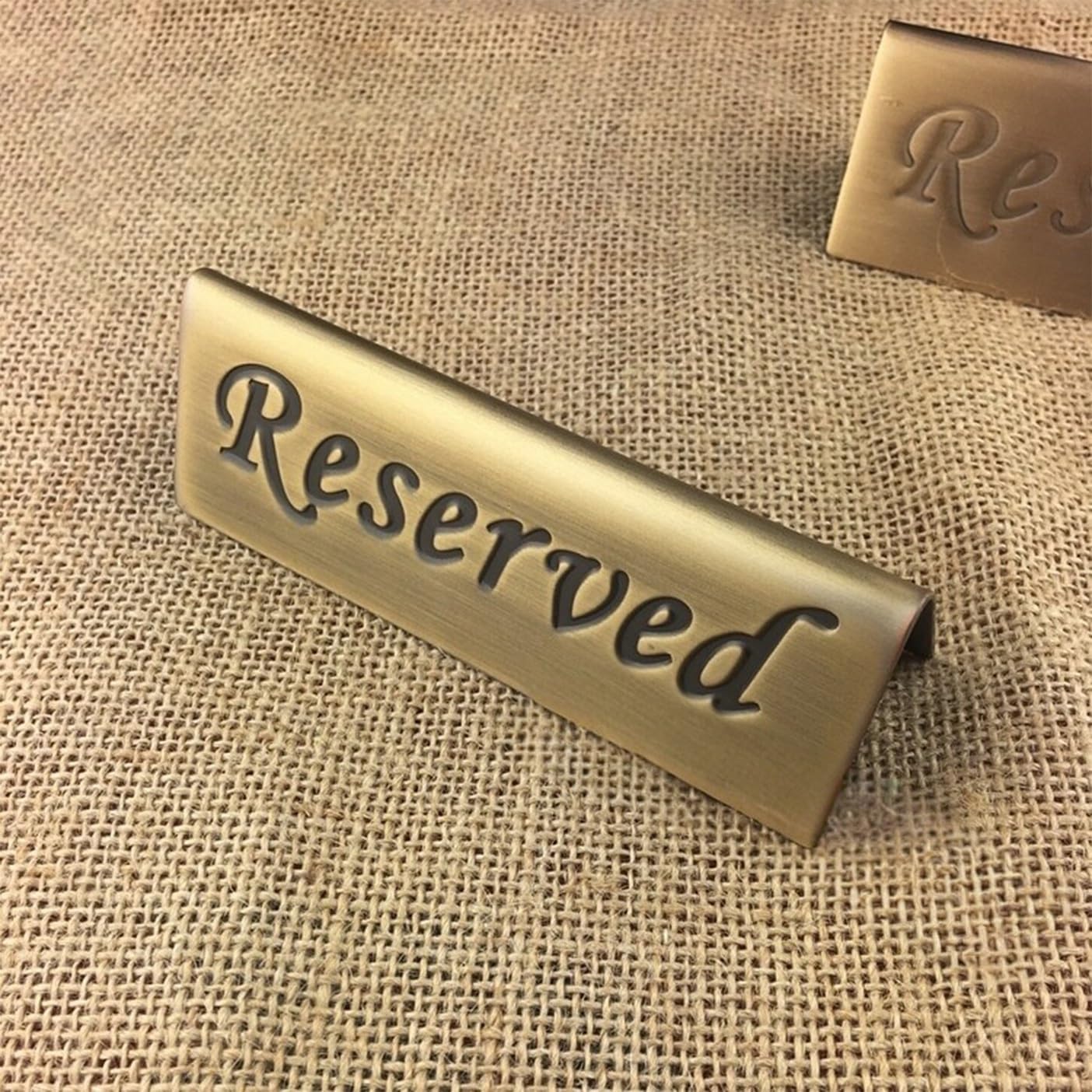 Señal De Reserva De Mesa De 5 Uds., Señales De Mesa‘Reserved’
